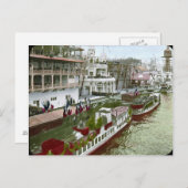 フランス・ポストカード、パリ、就任式 ポストカード (正面/裏面)