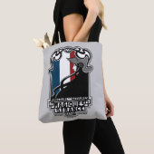 フランス・マジケス・ロゴ トートバッグ (クローズアップ)