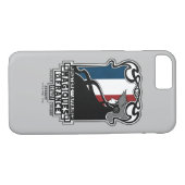 フランス・マジケス・ロゴ Case-Mate iPhoneケース (裏面(横))