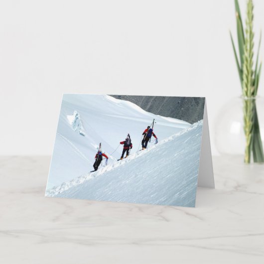 フランス、モンブラン，登山家 シーズンカード (正面)