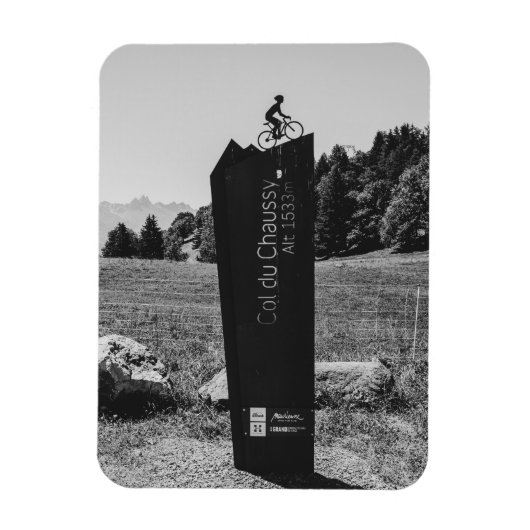 フランス，モンヴェルニエ，デュチャウシー マグネット (縦)