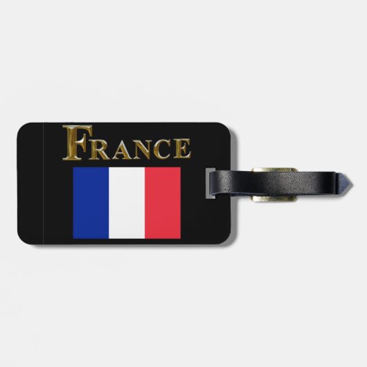 フランス ラゲッジタグ (裏面横)