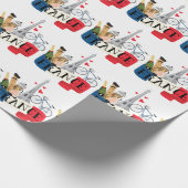 フランス ラッピングペーパー (角)