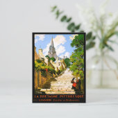 フランス，ラニオン，ブリタニーの絵 ポストカード (スタンド正面)