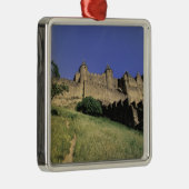 フランス、ランゲドックカルカソンヌ メタルオーナメント (右)