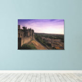 フランス、ランジェドックカルカソンヌ キャンバスプリント (インサイチュ (ウッドフロア))