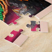 フランス・リヨンのスイーツ ジグソーパズル (側面)