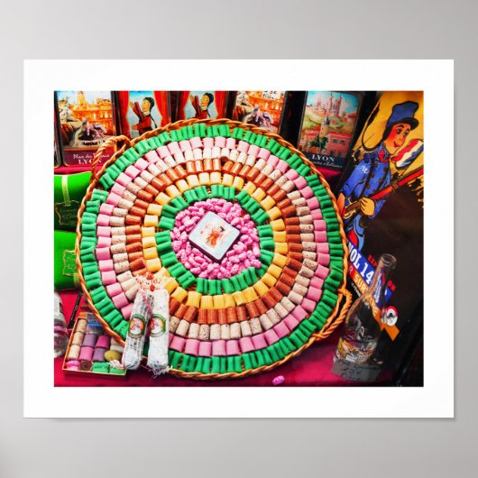 フランス・リヨンのスイーツ ポスター (正面)