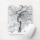 フランス，リヨン マウスパッド (マウス)