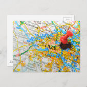 フランス，リール ポストカード (正面/裏面)