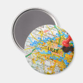 フランス，リール マグネット (正面/裏面)