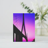 フランス，ルアーブル，ノルマンディ・ブリッジ ポストカード (スタンド正面)