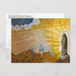 フランス，ルルド，グアダルーペの我々の女性の礼拝堂 –  ポストカード