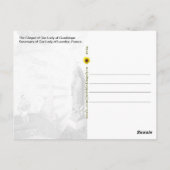 フランス,ルルド,グアダルーペの我々の女性の礼拝堂 – ポストカード (裏面)