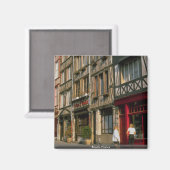 フランス，ルーアン マグネット (正面/裏面)