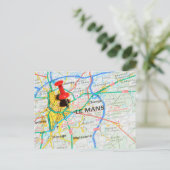 フランス,ル・マン ポストカード (スタンド正面)