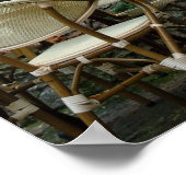 フランス、レバックス・デ・プロヴァンス、cafAn© patio ポスター (角)