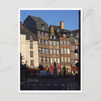 フランス，レンヌ ポストカード