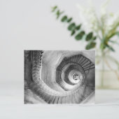 フランス、ローンバレー、リヨン：トラブル階段 ポストカード (スタンド正面)