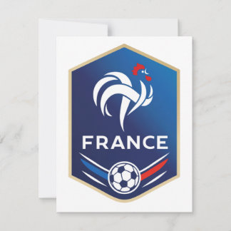 フランス ワールドサッカーチーム ファンTシャツ | フランス サンキューカード