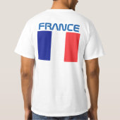 フランス ワールドサッカー Tシャツ (裏面)