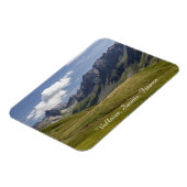 フランス ヴァロワール山脈の夏の風景 マグネット (左側)