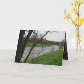 フランス，ヴィレッジ カード (黄色い花)