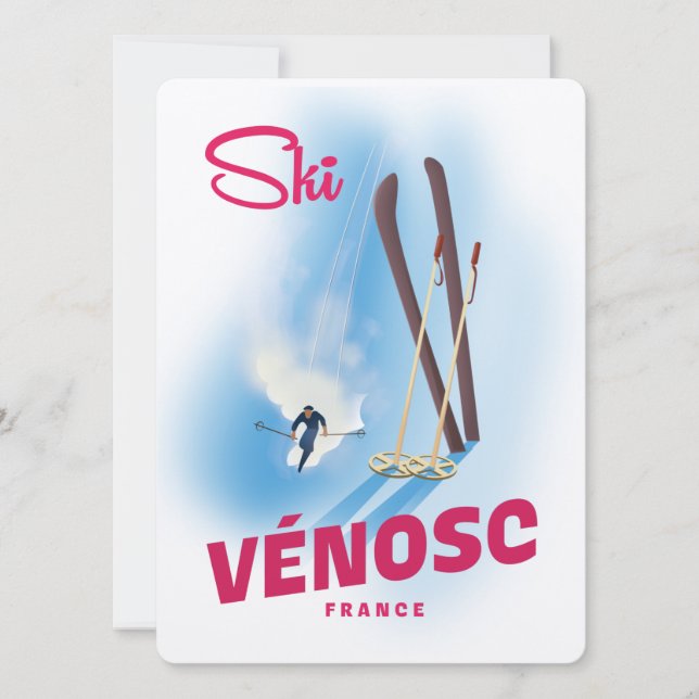 フランス ヴェノスク スキーへ (正面)