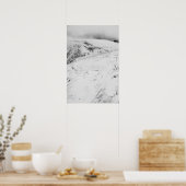 フランス、ヴォージュの冬のル・ホーネック ポスター (キッチン)