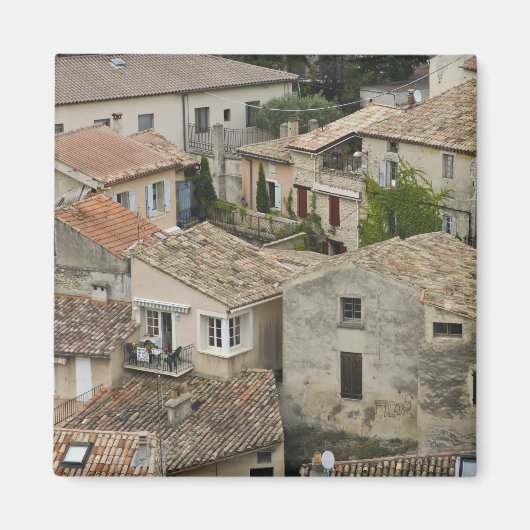 フランス、ヴaison la Romaine。俯瞰 マグネット (正面)