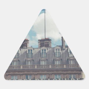 フランス 三角形シール