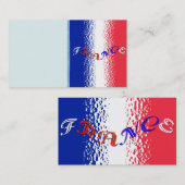 フランス 名刺 (正面/裏面)