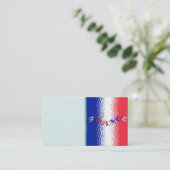 フランス 名刺 (スタンド正面)