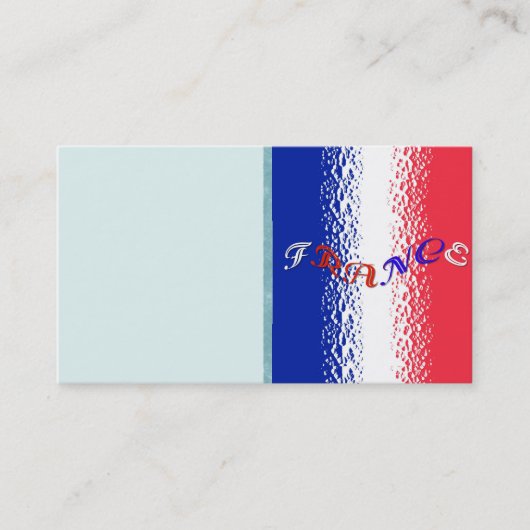 フランス 名刺 (正面)
