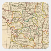 フランス、地方 スクエアシール (正面)