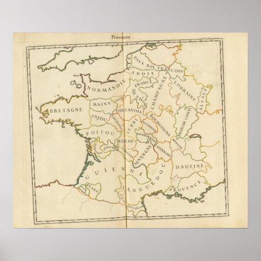 フランス,地方 ポスター (正面)