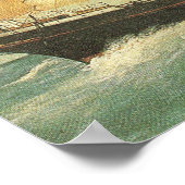 フランス、帆船ベレム1902 ポスター (角)