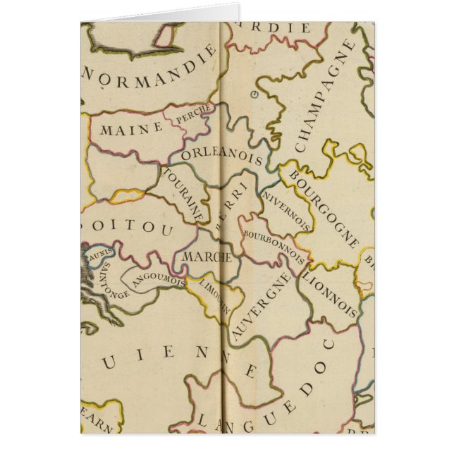 フランス、提供と境界 (正面)