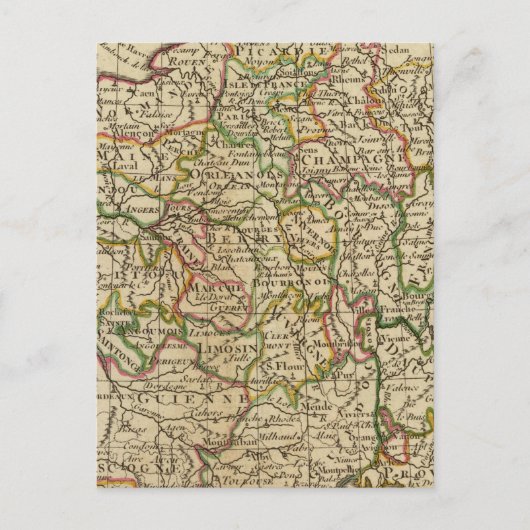 フランス、政府 ポストカード (正面)