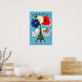 フランス、旅行ポスター ポスター (キッチン)