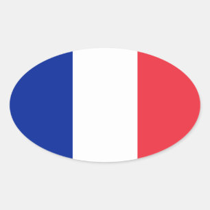 フランス 楕円形シール