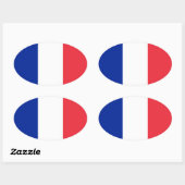 フランス 楕円形シール (シート)