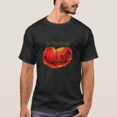 フランス 私はパリが好きです  Tシャツ (正面)