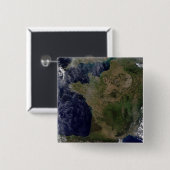 フランス 缶バッジ (正面&裏面)