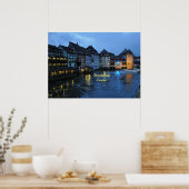 フランス，美しいストラスブール ポスター (キッチン)