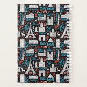 フランス |記号パターン プランナー手帳 (裏面)