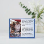 フランス、食フランスのべ物 ポストカード (スタンド正面)