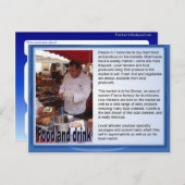 フランス、食フランスのべ物 ポストカード (正面/裏面)