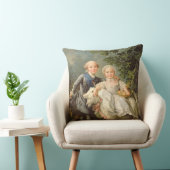 フランス(1757-1836年)のチャールズPhilippeのポートレート クッション (椅子)