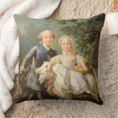 フランス(1757-1836年)のチャールズPhilippeのポートレート クッション (ブランケット)